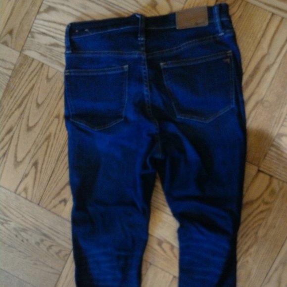 Madewell Dark Jeans 9'' High Rise Skinny in size 27 - Picture 4 of 7
